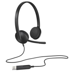 Logitech USB Headset H340 - Comfortable, High-Quality Audio for Clear Communication